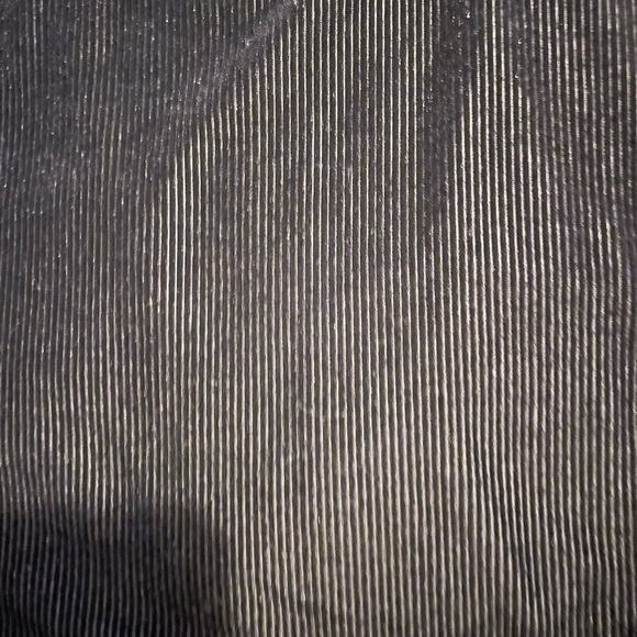NWOT Vada Winter Black Ribbed Velvet Sz L - Picture 6 of 6